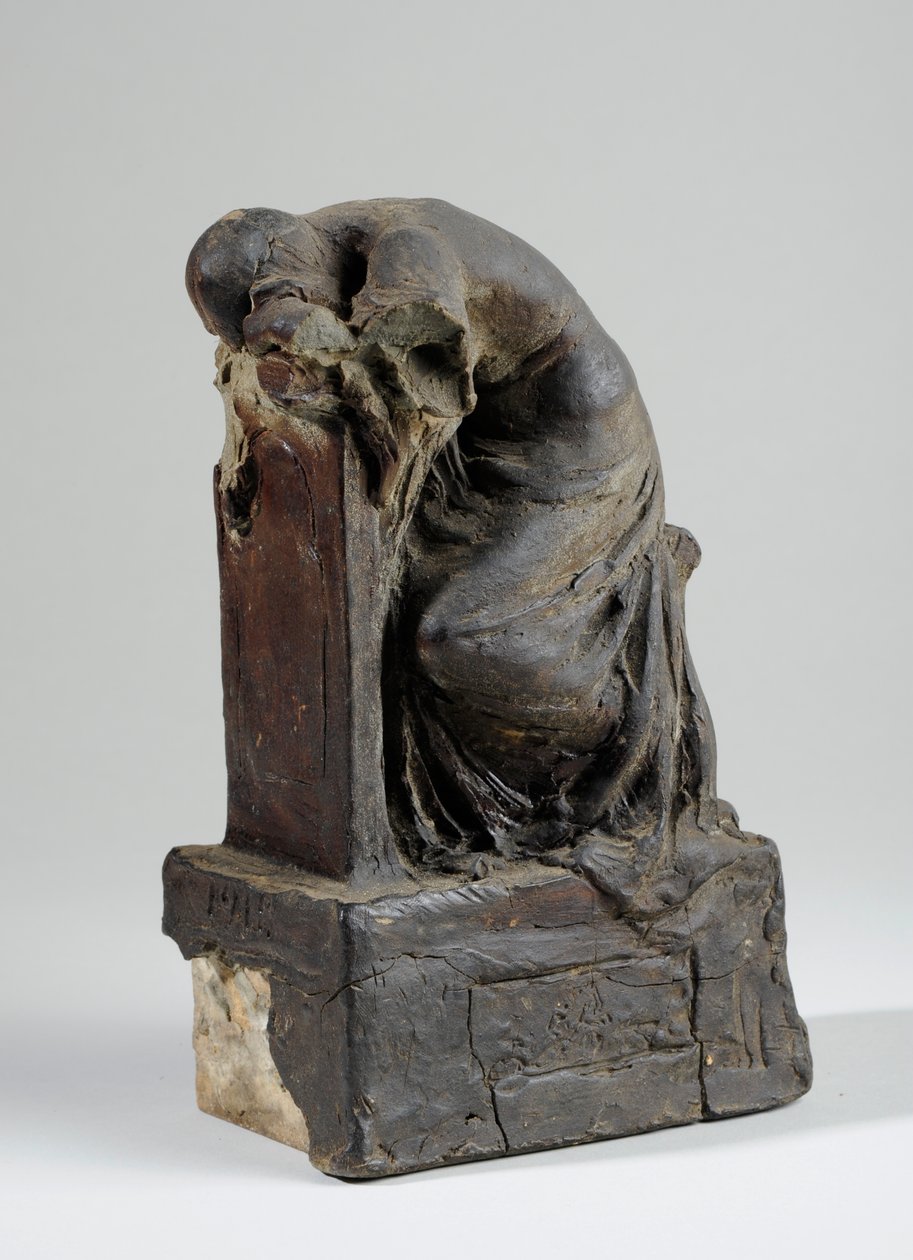 Maquette for the Figure of Grief by William Hamo Thornycroft