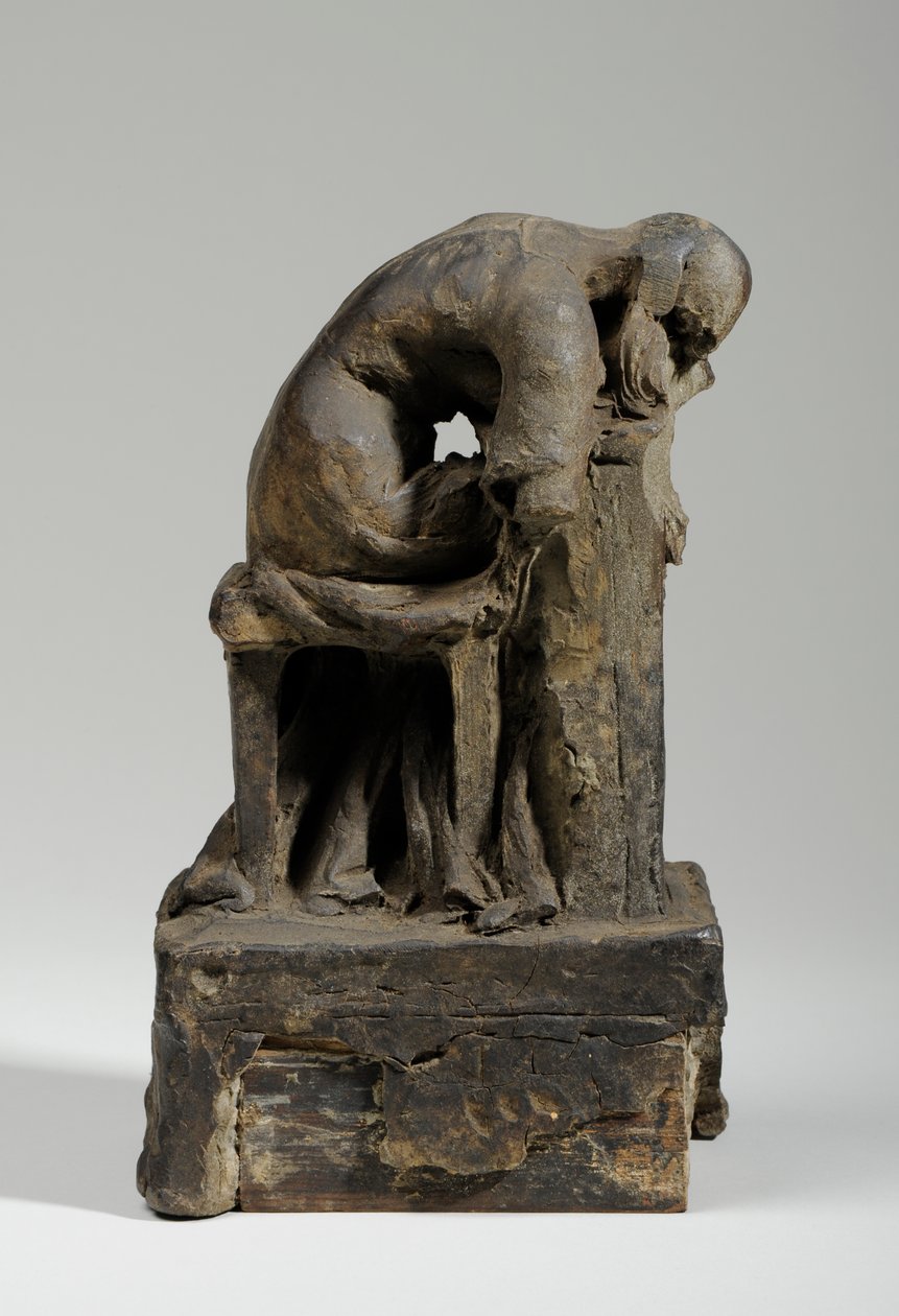 Maquette for the Figure of Grief by William Hamo Thornycroft