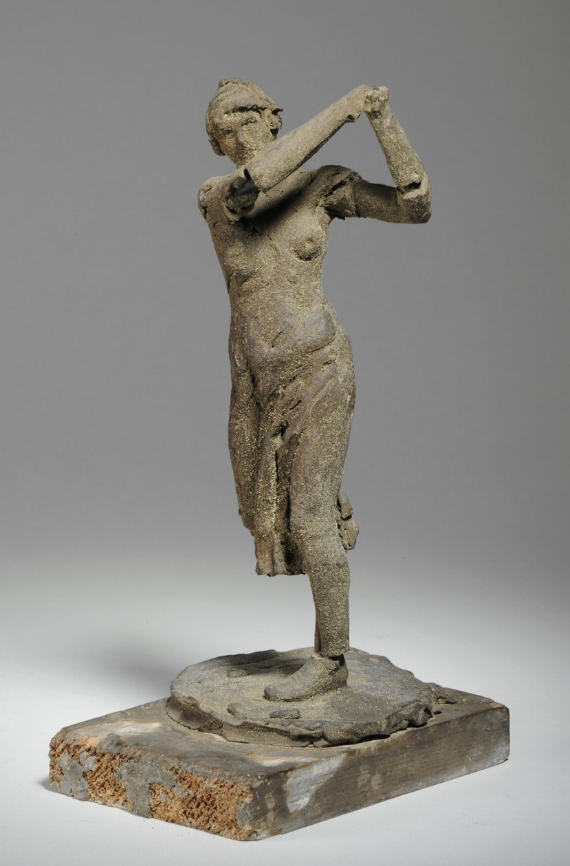 Maquette for the Figure of a Woman Golfer by William Hamo Thornycroft