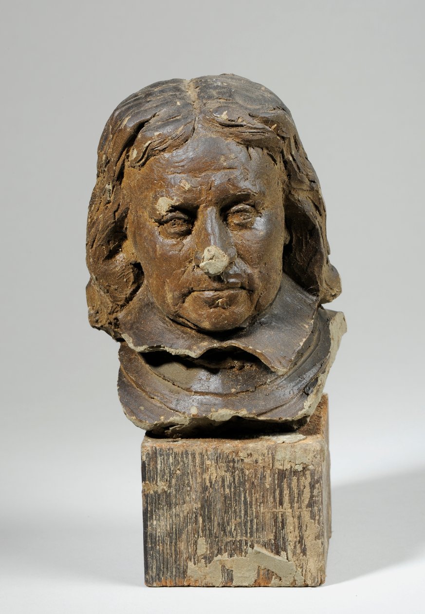 Portrait of Oliver Cromwell by William Hamo Thornycroft