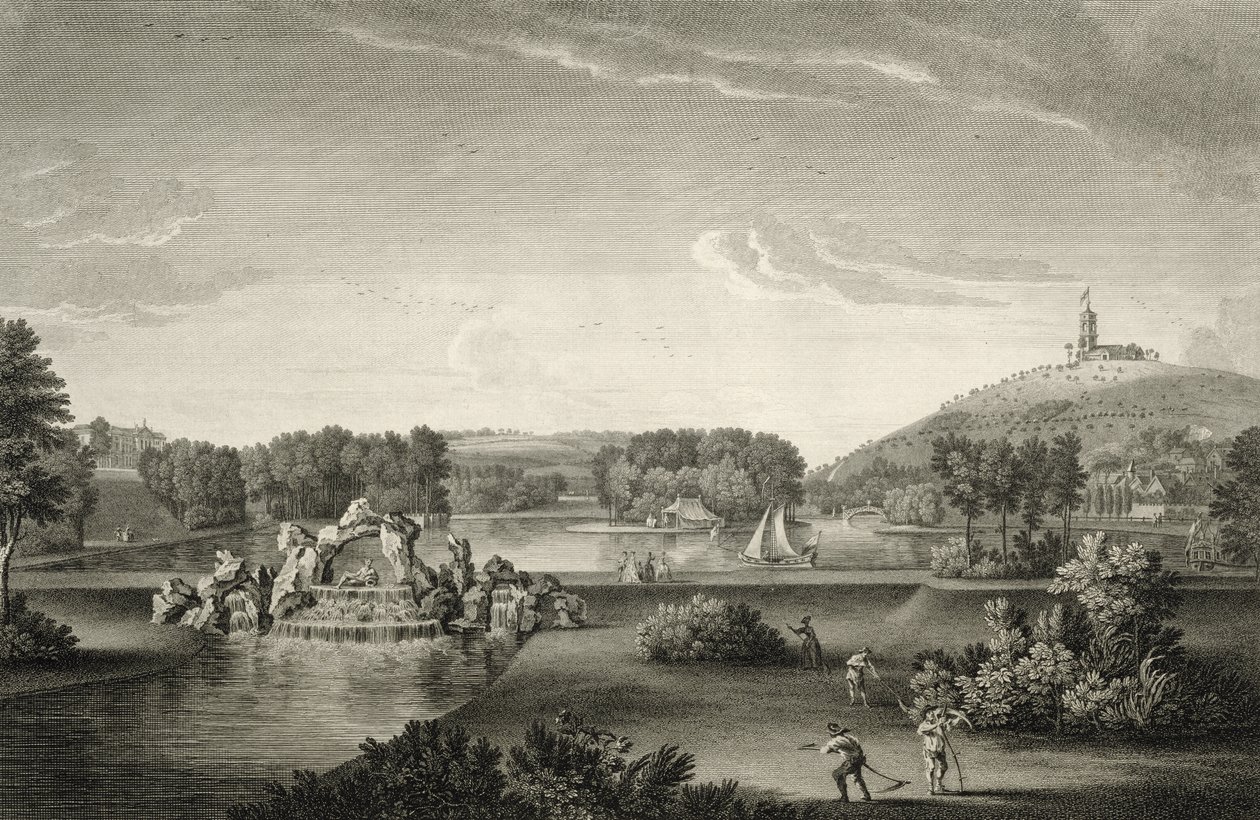 West Wycombe Park, Engraved by William Woollett by William Hannan