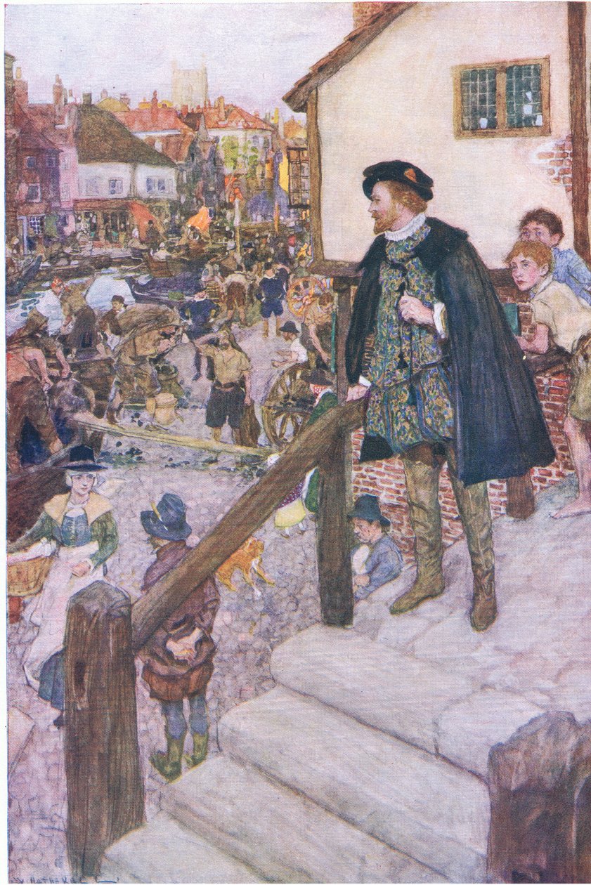 The Greatest Englishman (William Shakespeare), from My Magazine by William Hatherell