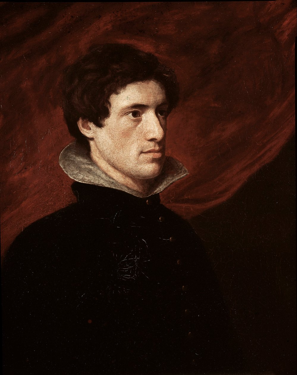 Portrait of the English Writer Charles Lamb by William Hazlitt