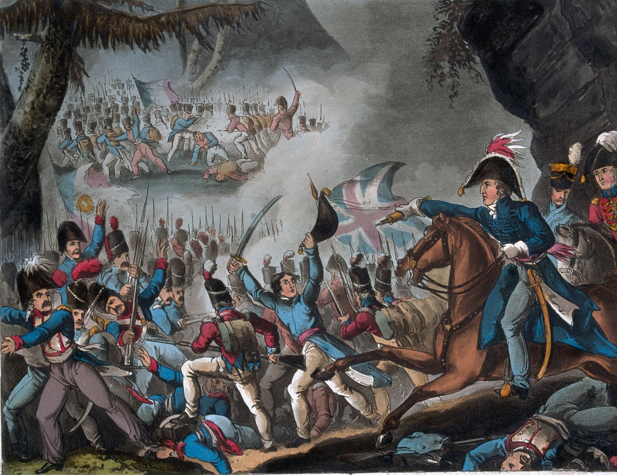 Battle of the Pyrenees, 27th July 1813, printed by J.C. Stadler, published by Thomas Tegg, 1st April 1818 by William Heath