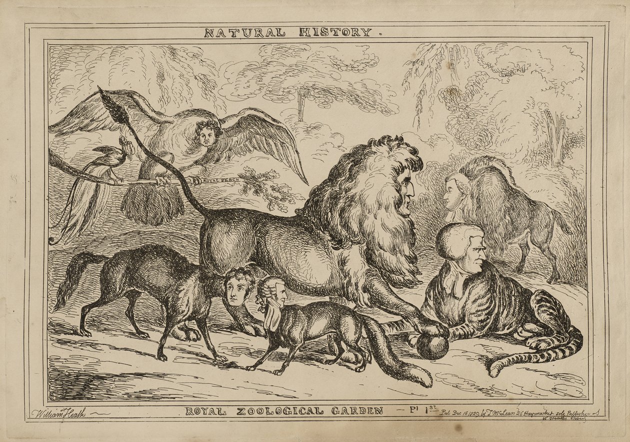 Royal Zoological Garden by William Heath