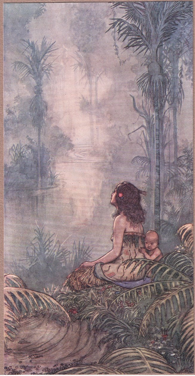 Auckland. Last, Loneliest, Loveliest, Exquisite, Apart by William Heath Robinson