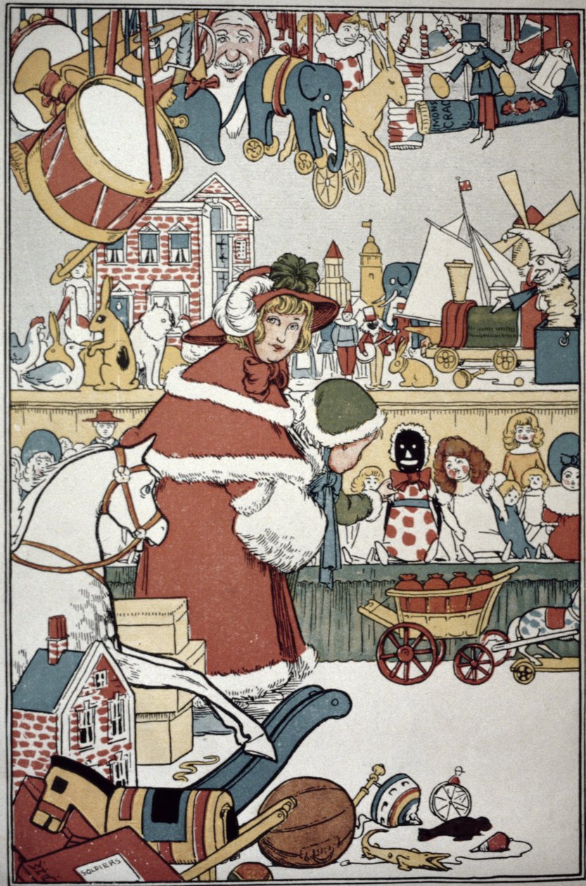 Toys for Christmas, c.1900 by William Heath Robinson