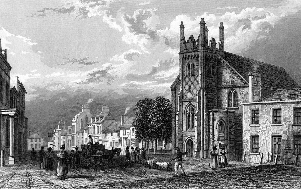 Billericay, Essex, engraved by Henry Wallis, 1833 by William Henry Bartlett