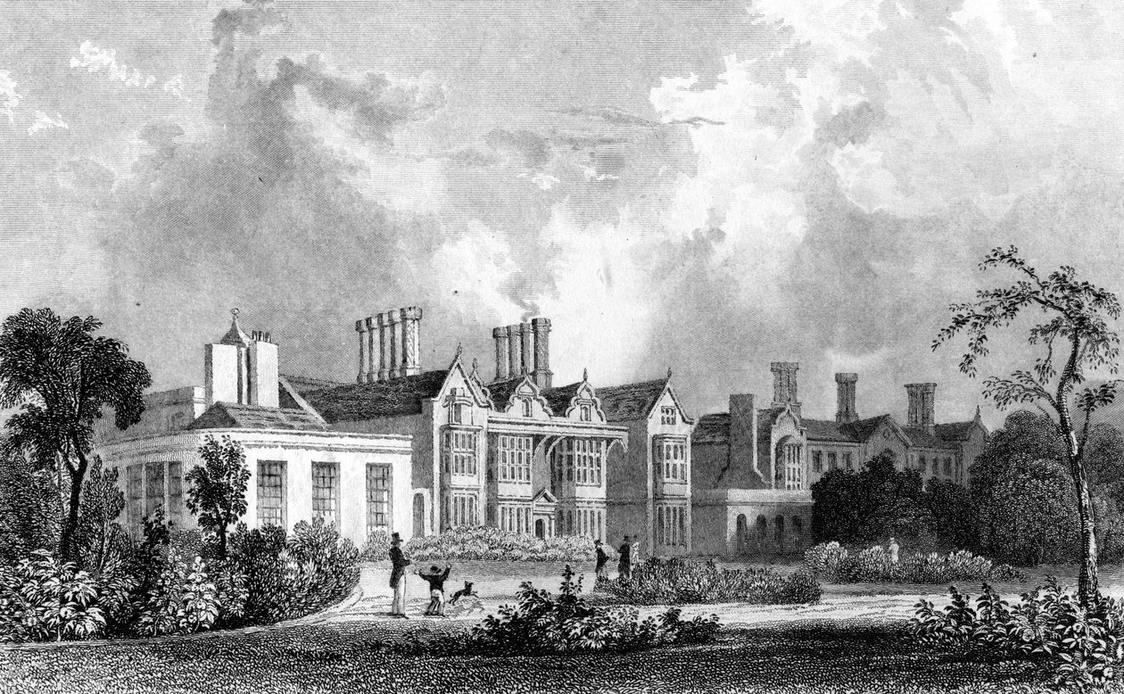 Easton Lodge, Near Dunmow, Essex by William Henry Bartlett