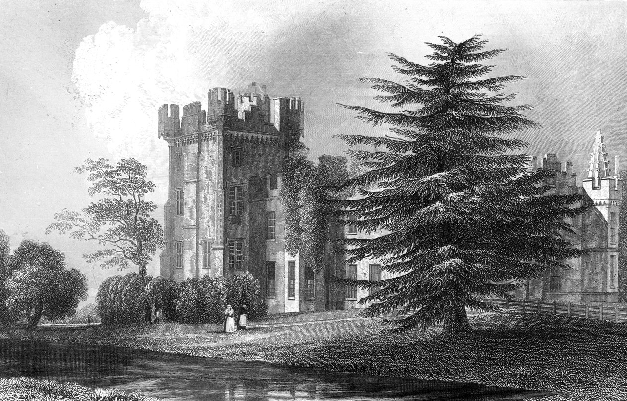 Faulkbourn Hall, near Whitham, Essex, engraved by Henry Wallis by William Henry Bartlett