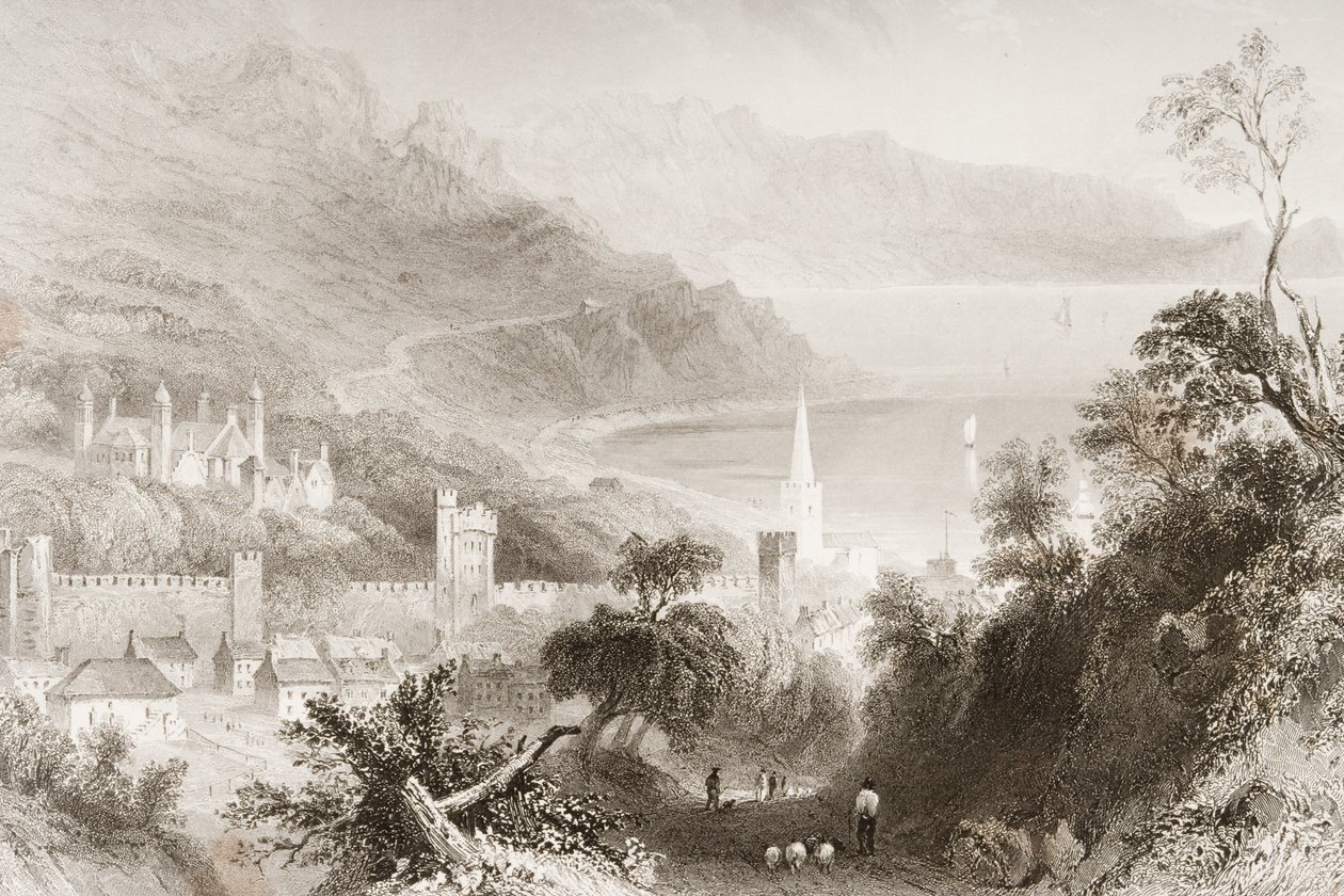 Glenarm, County Antrim, Northern Ireland, from 