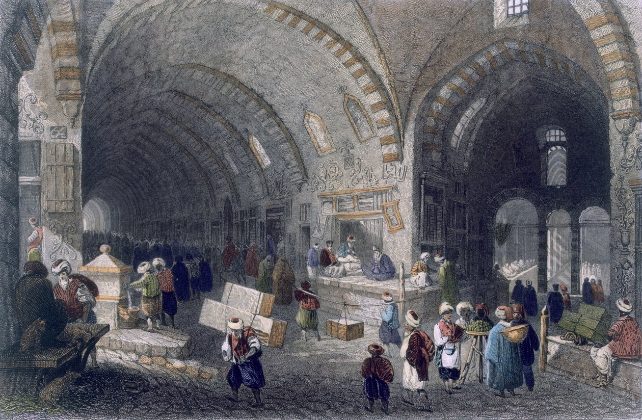 Great Avenue in the Tchartchi by William Henry Bartlett