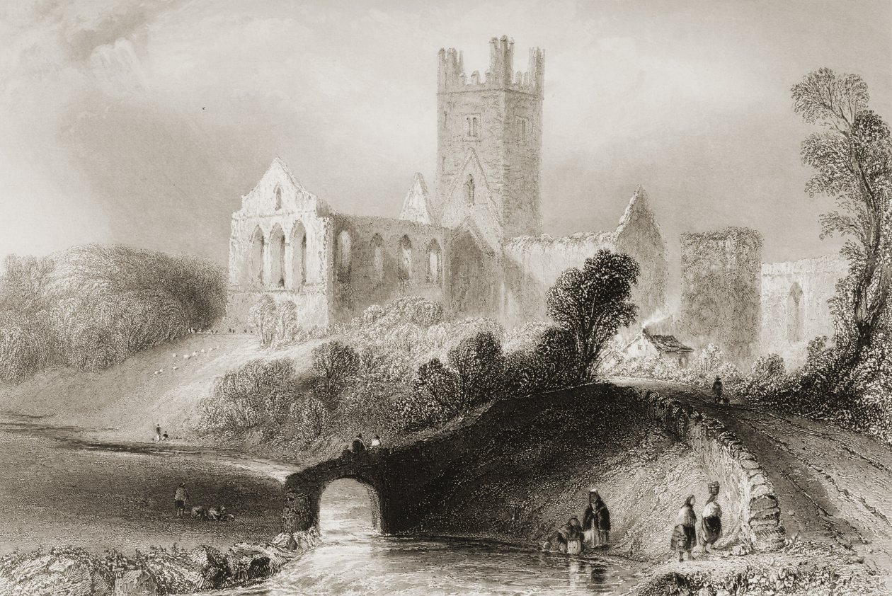 Jerpoint Abbey, County Kilkenny, Ireland, from 