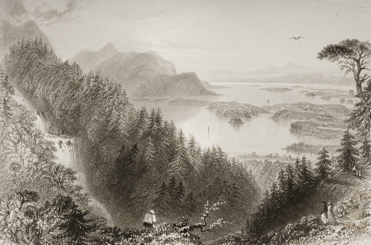 Lower and Turk Lakes, County Killarney, Ireland (from 
