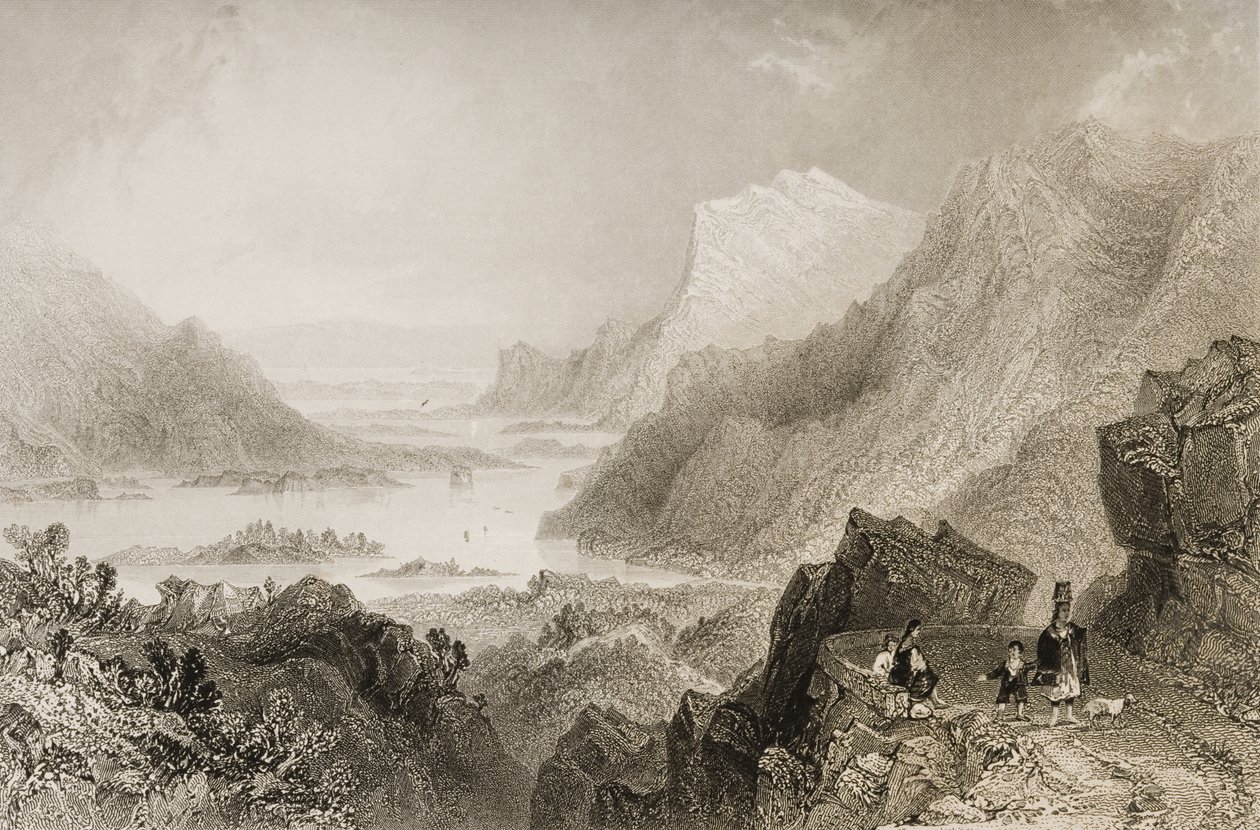 The Approach to Killarney from the Kenmare Road, County Killarney, from 