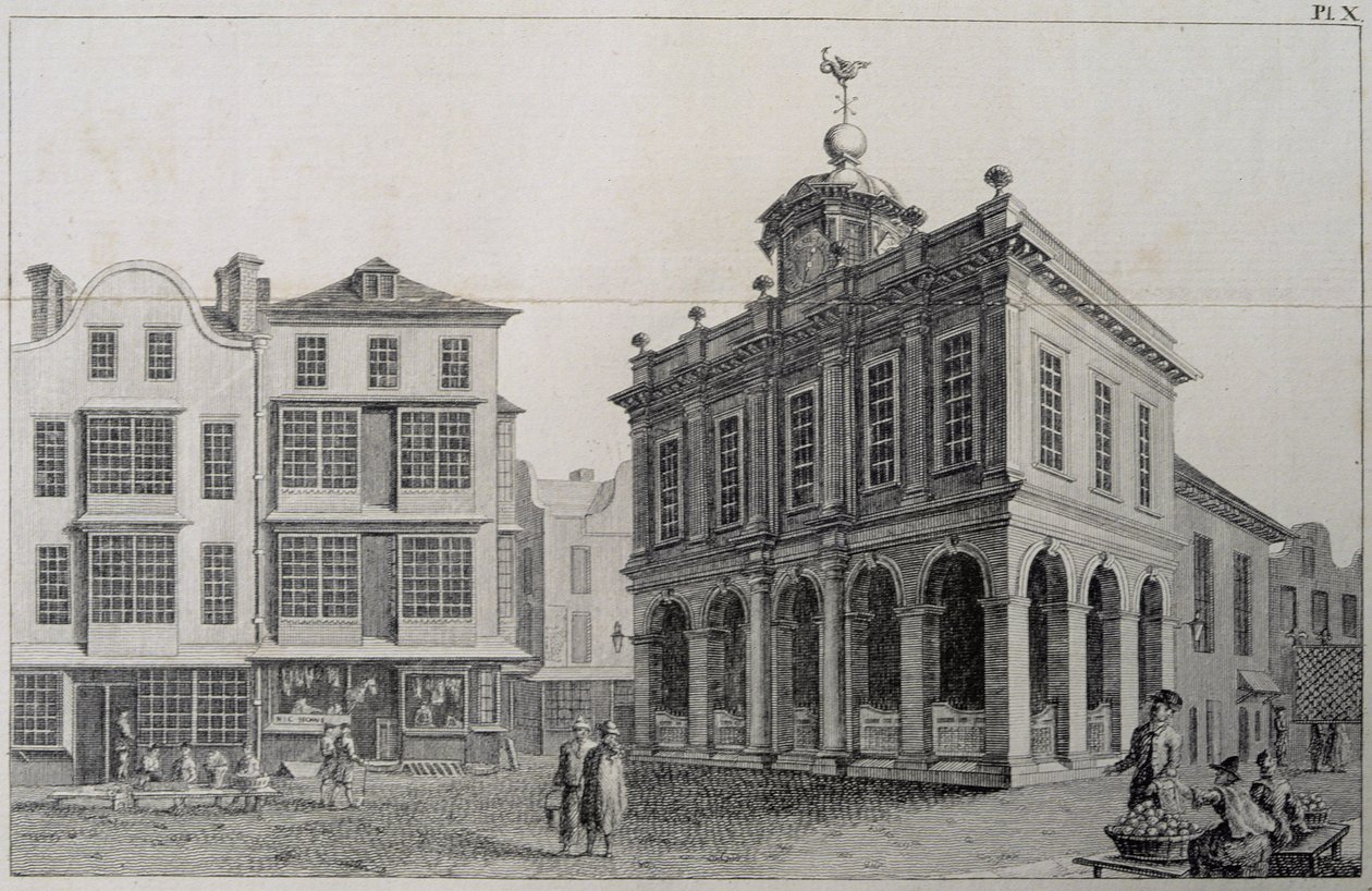 The Exchange, Cork, Ireland by William Henry Bartlett