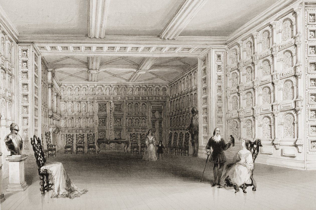 The Oak Room, Malahide Castle, County Dublin, Ireland, from 
