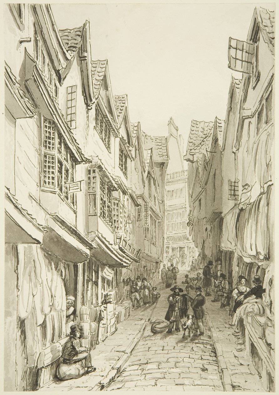 The Pithay by William Henry Bartlett
