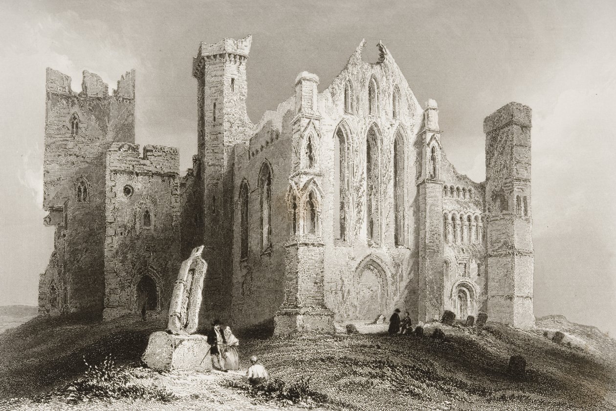The Rock of Cashel, County Tipperary, Ireland, from 