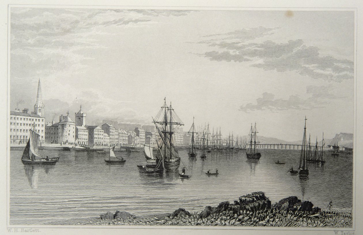 Waterford, Ireland, Engraved by W. Taylor by William Henry Bartlett