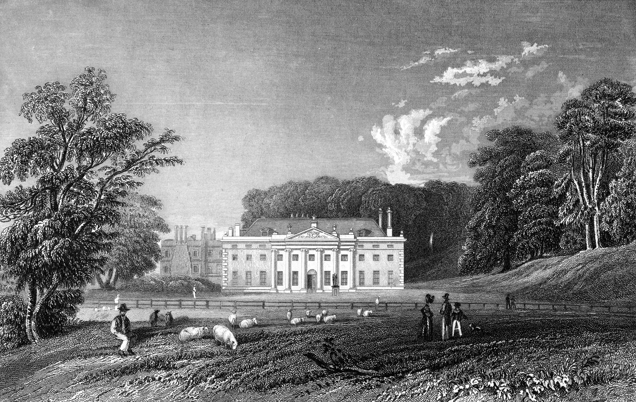 Weald Hall, Essex by William Henry Bartlett