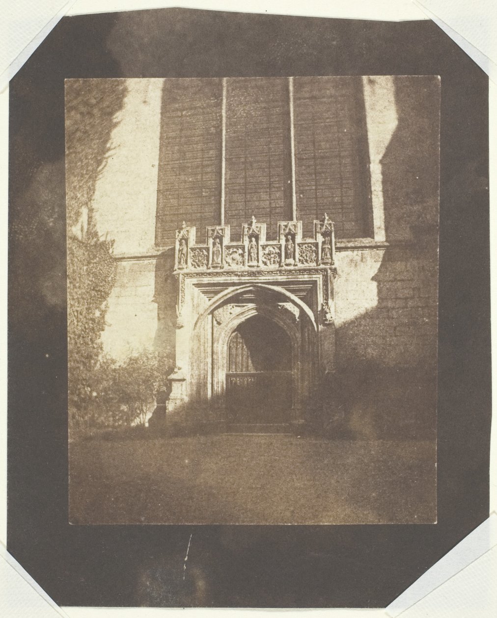 Ancient Door, Magdalen College, Oxford by William Henry Fox Talbot
