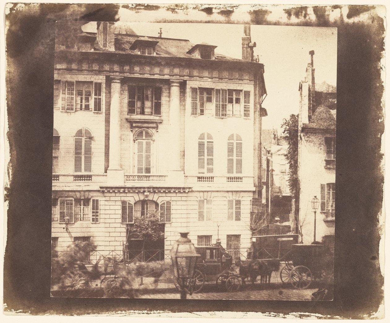 Boulevard des Italiens, Paris by William Henry Fox Talbot