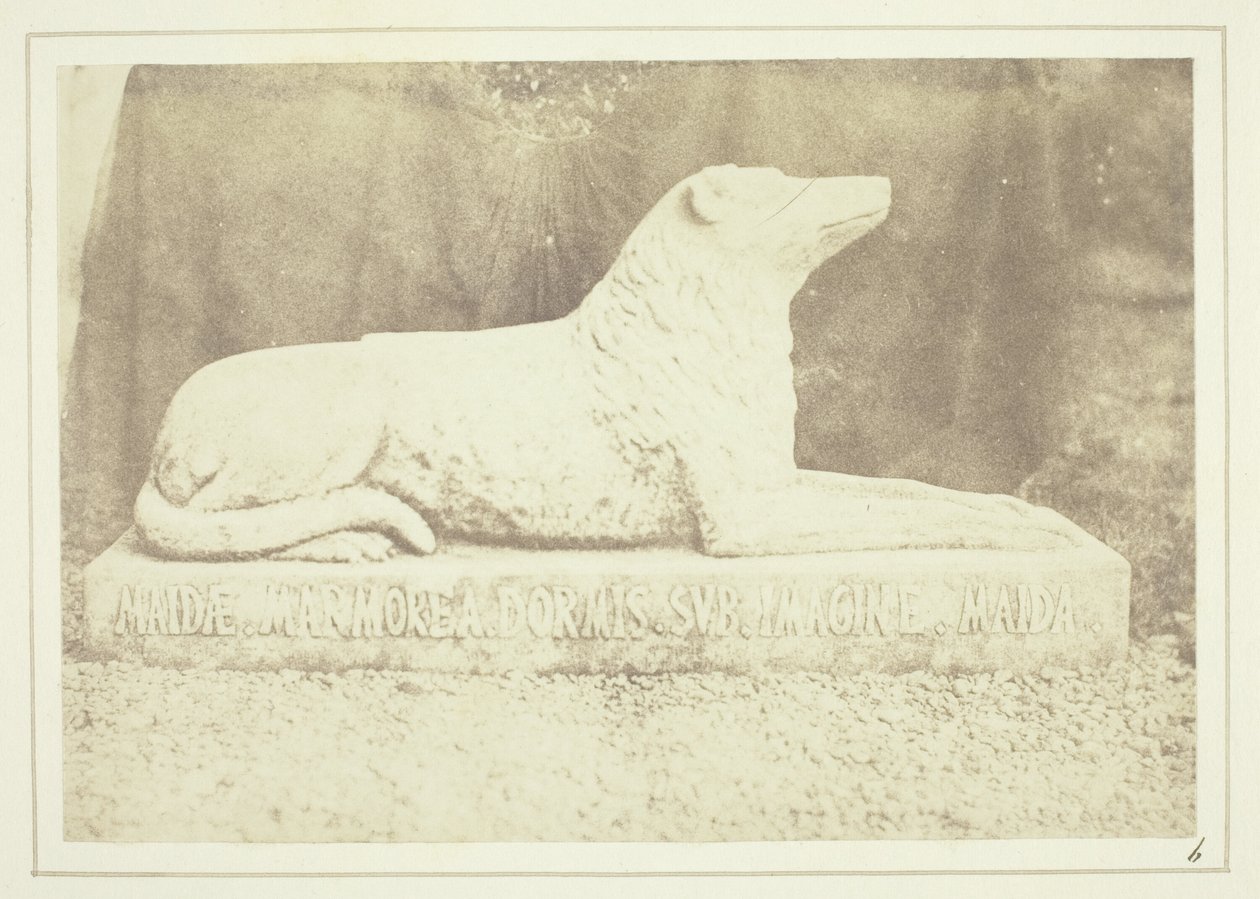 Effigy of Sir W. Scott