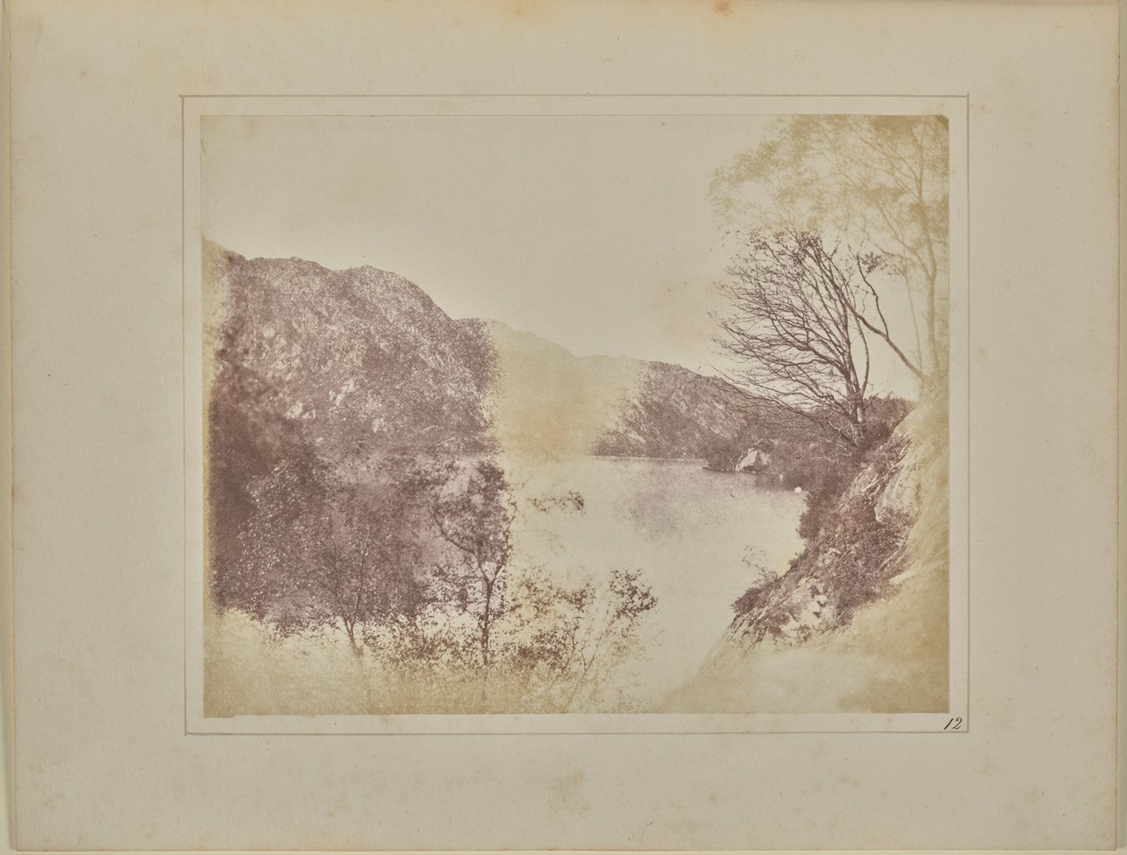 Loch Katrine by William Henry Fox Talbot