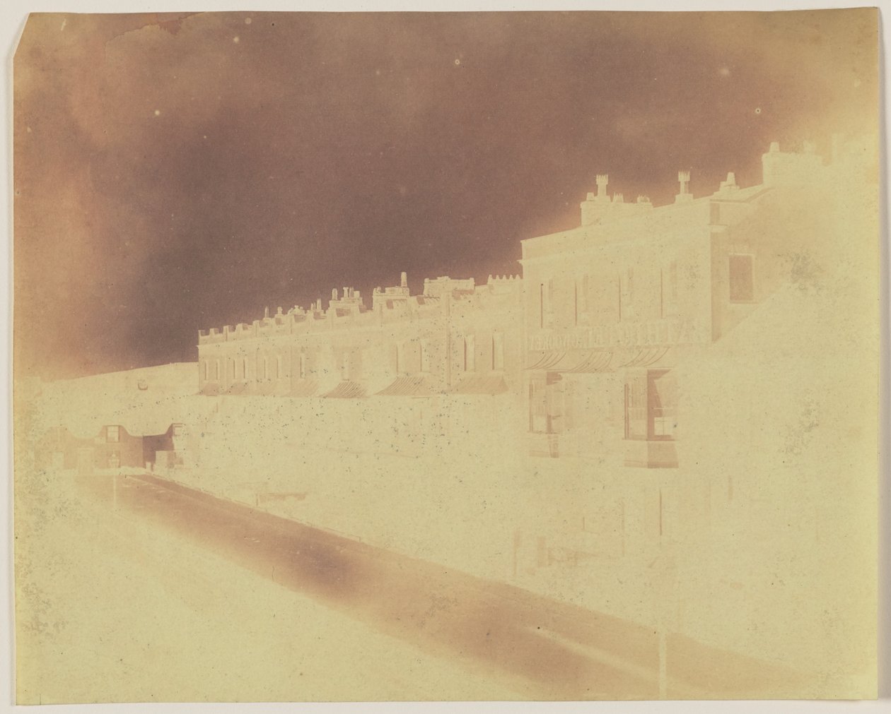 Street Scene at Bath, England by William Henry Fox Talbot