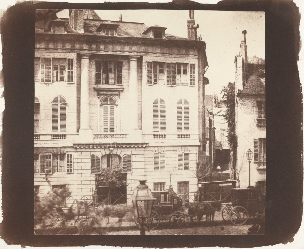 The Boulevards of Paris, 1843 by William Henry Fox Talbot