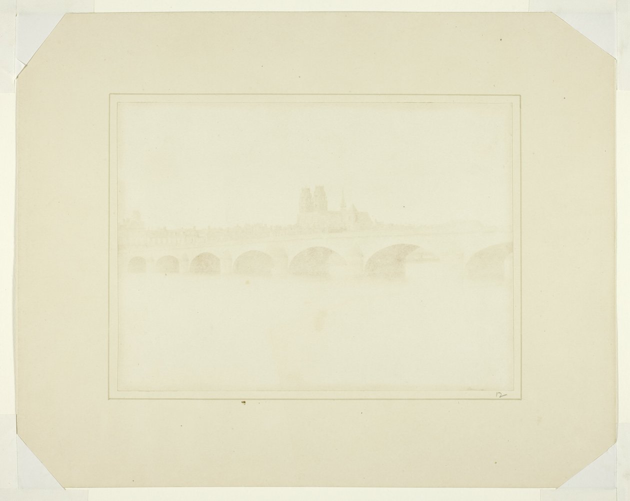 The Bridge of Orleans by William Henry Fox Talbot