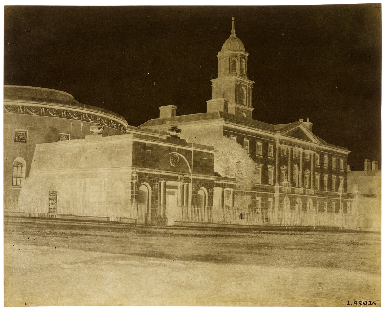 The Lying-In Hospital and New Assembly Rooms with Rotunda, Dublin by William Henry Fox Talbot