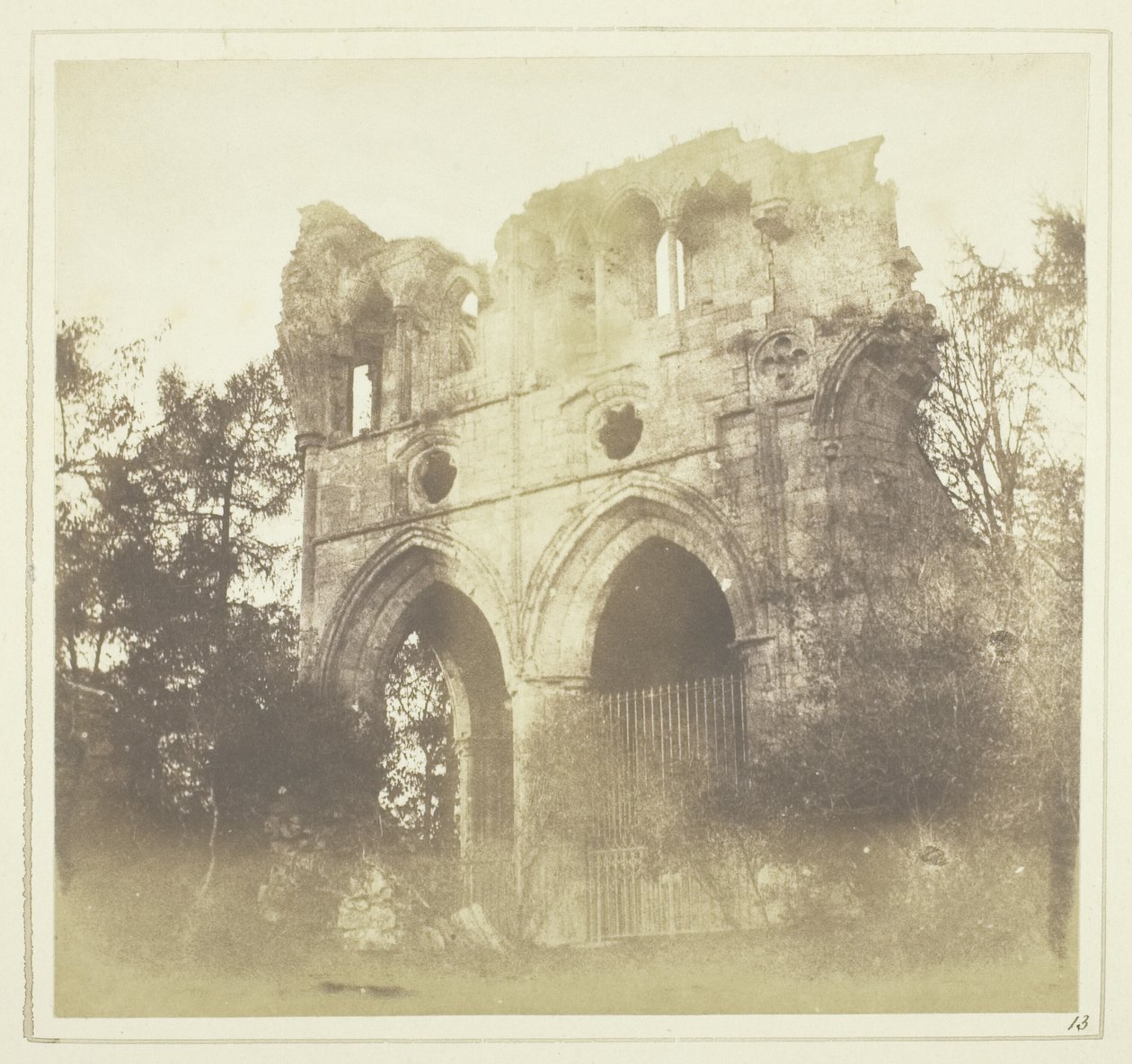 The Tomb of Sir W. Scott, in Dryburgh Abbey by William Henry Fox Talbot