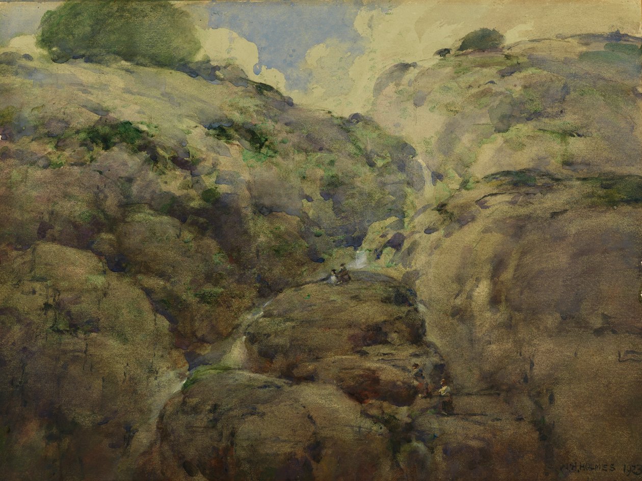 Mountain Gorge, Colorado by William Henry Holmes