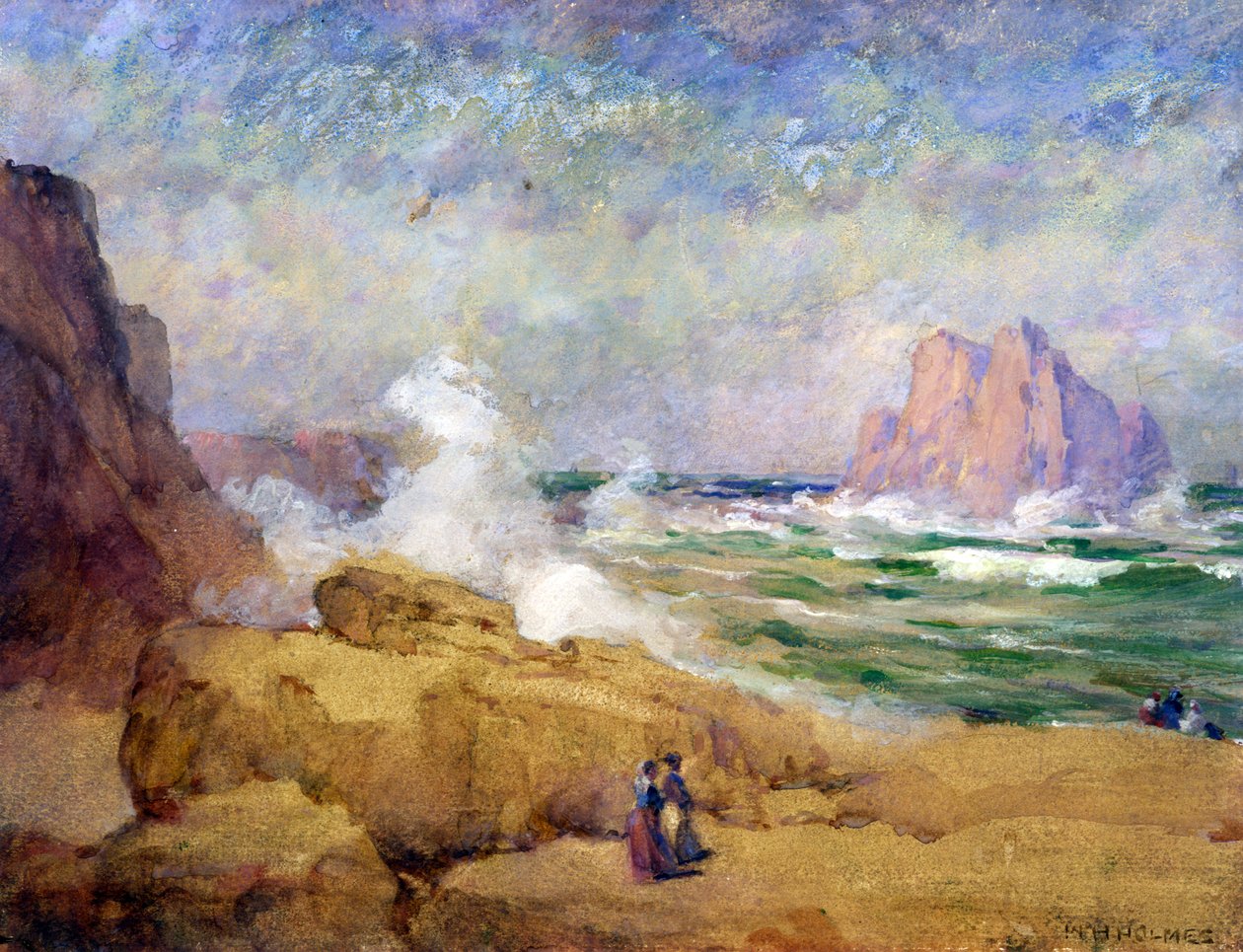 On the Coast of California by William Henry Holmes