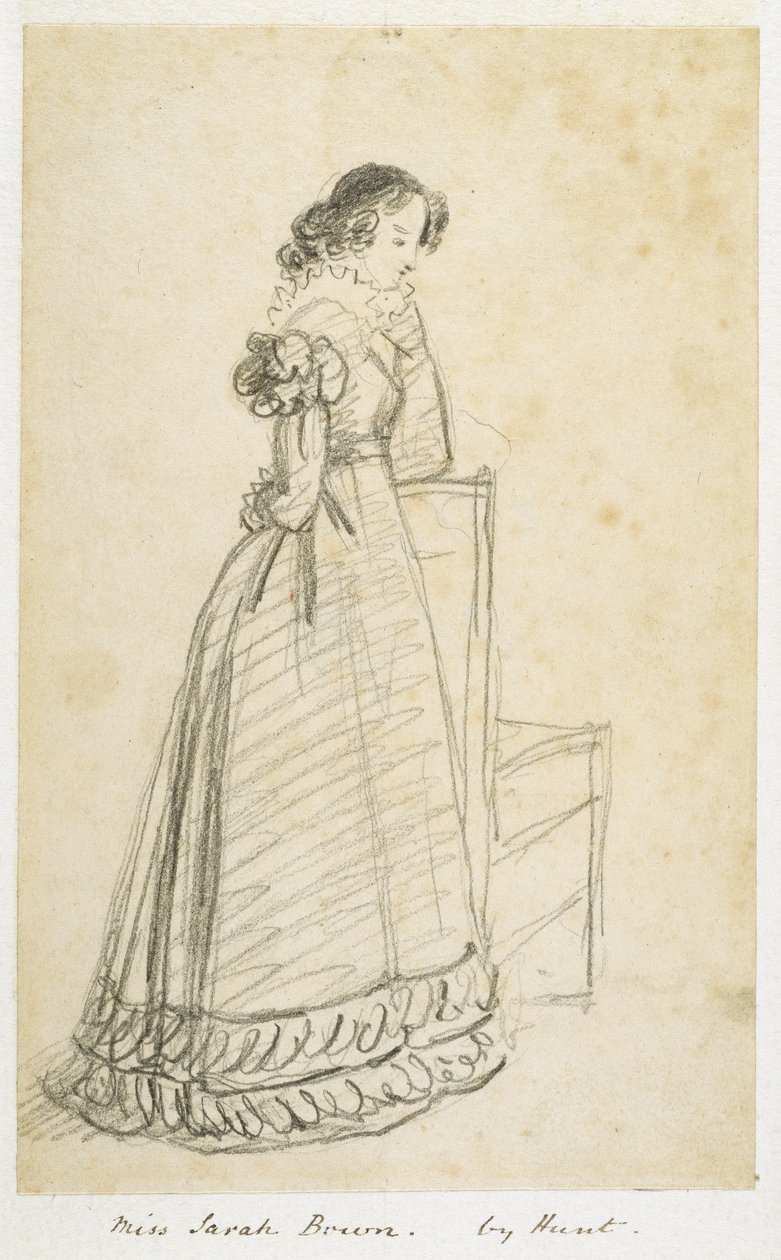 Miss Sarah Bown, Later the Wife of Sir Joseph Paxton by William Henry Hunt