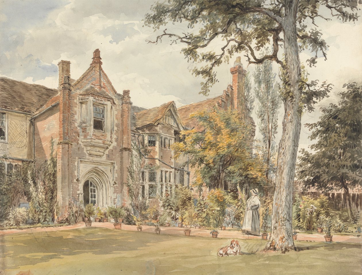 The Lecture House, Watford by William Henry Hunt