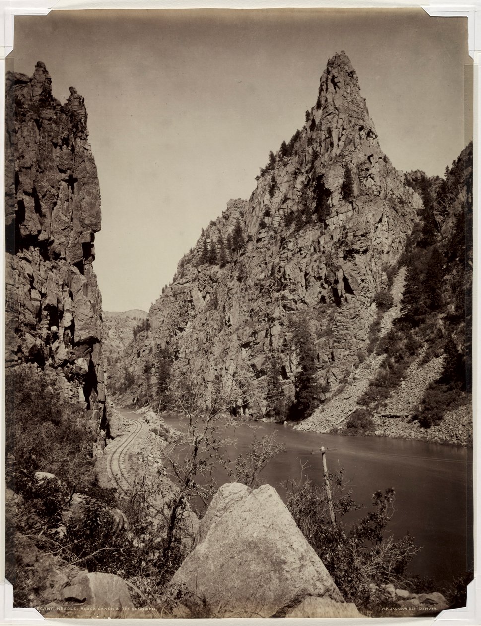 Currecanti Needle, Black Canyon of the Gunnison by William Henry Jackson