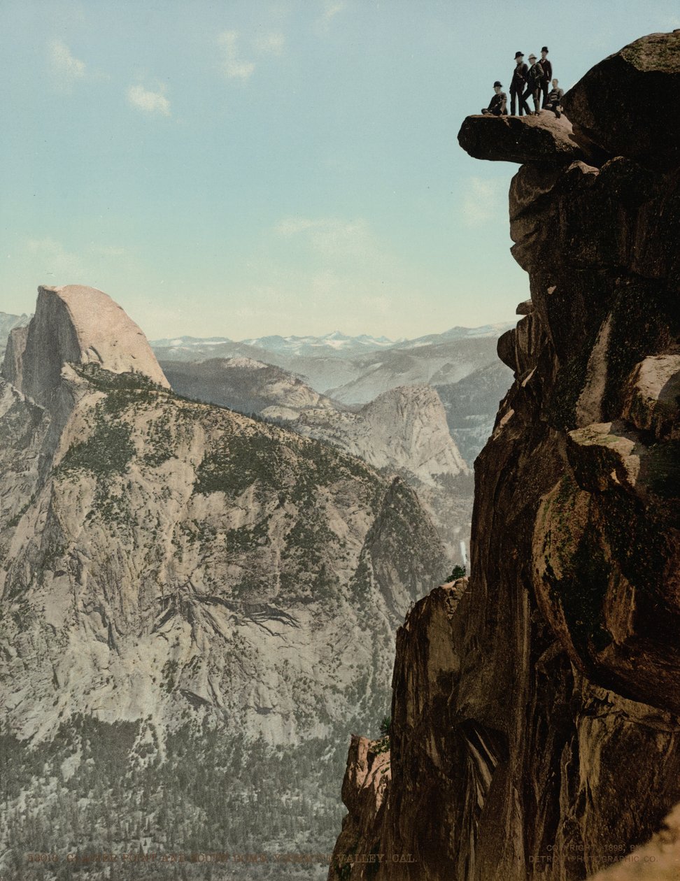 Glacier Point and South Dome, Yosemite Valley, California by William Henry Jackson