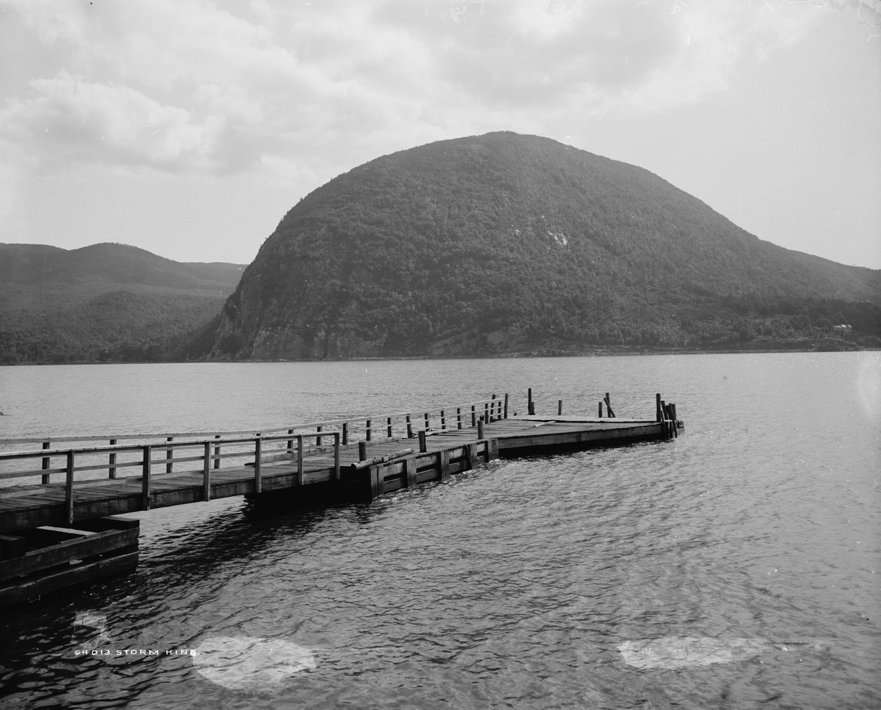 Storm King Mountain, New York by William Henry Jackson