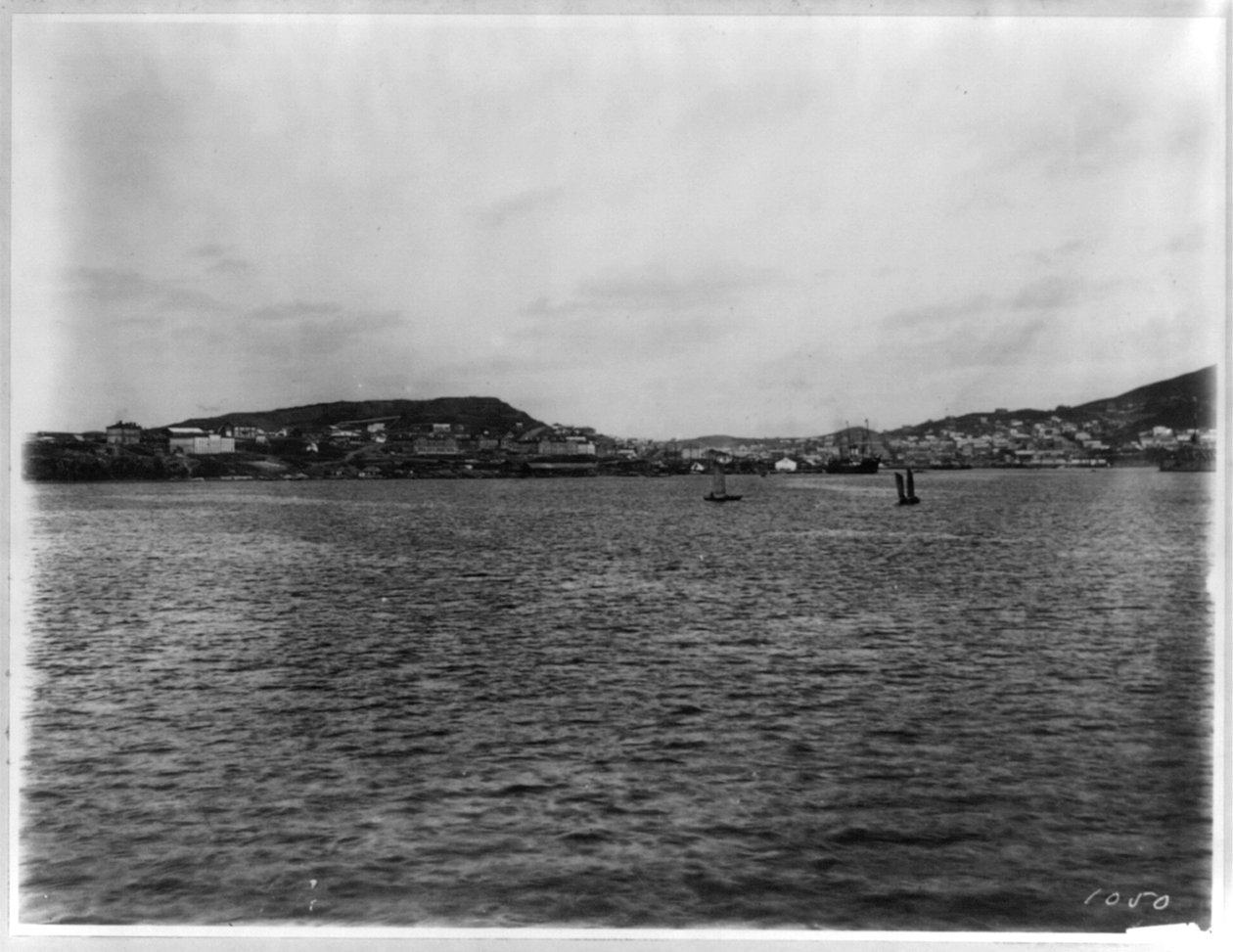 Vladivostok - Panoramic View from Harbor by William Henry Jackson