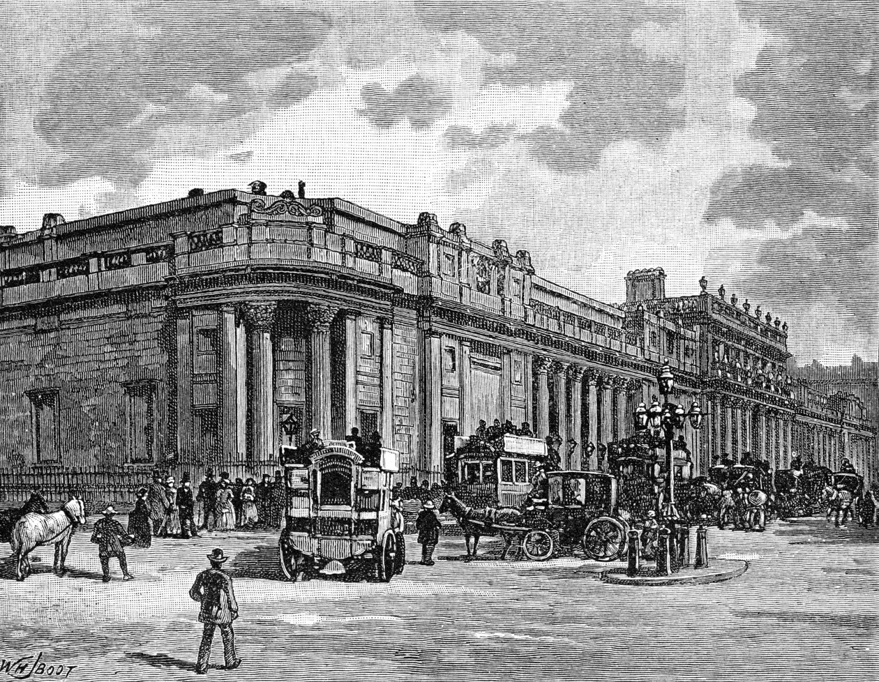 The Bank of England, London, 1900 by William Henry James Boot