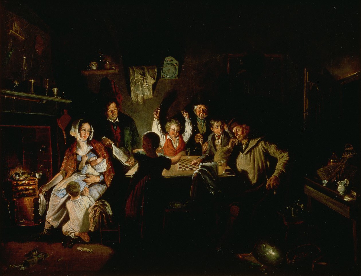 The Game of Draughts by William Henry Knight