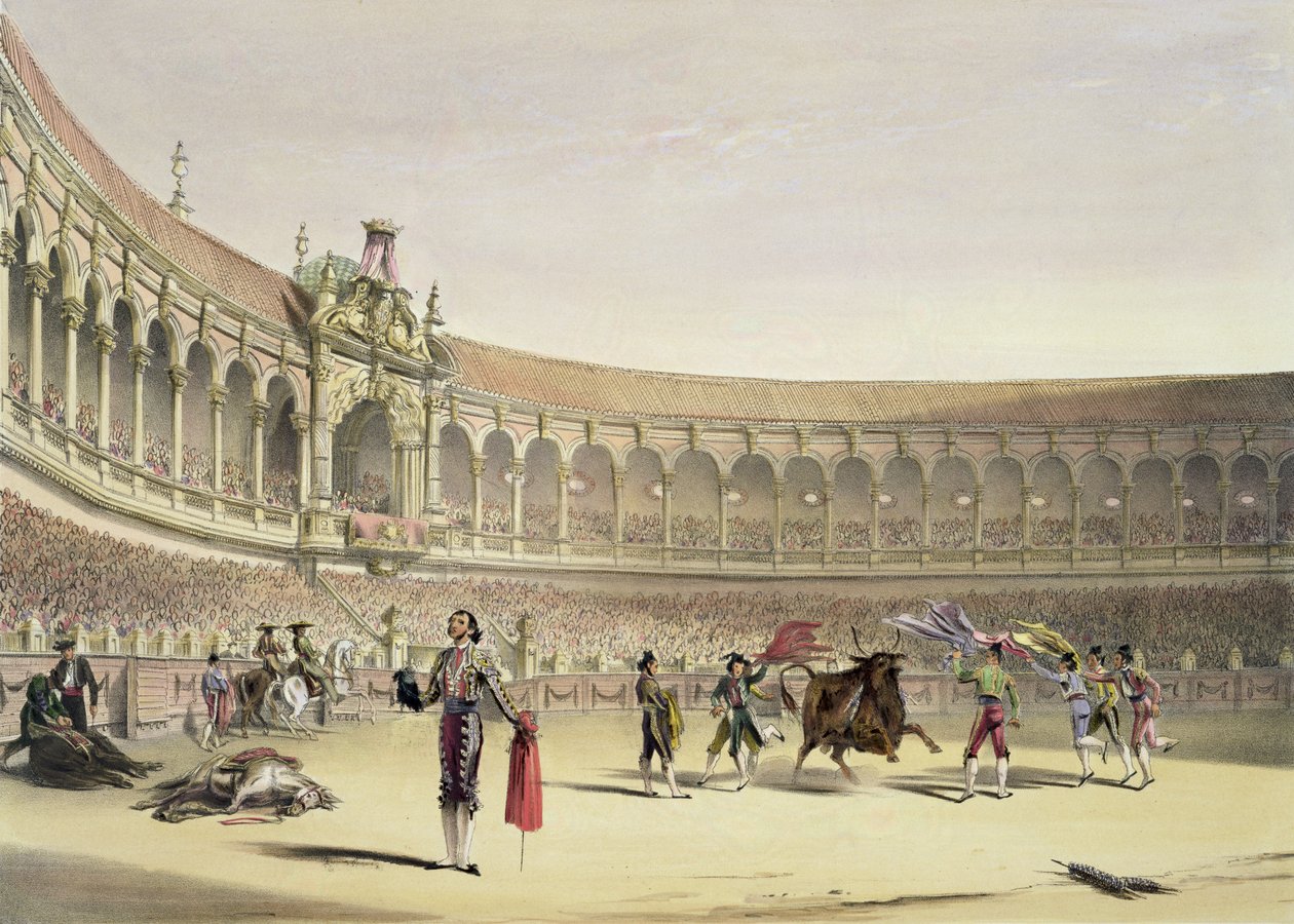 The Plaza of Seville by William Henry Lake Price