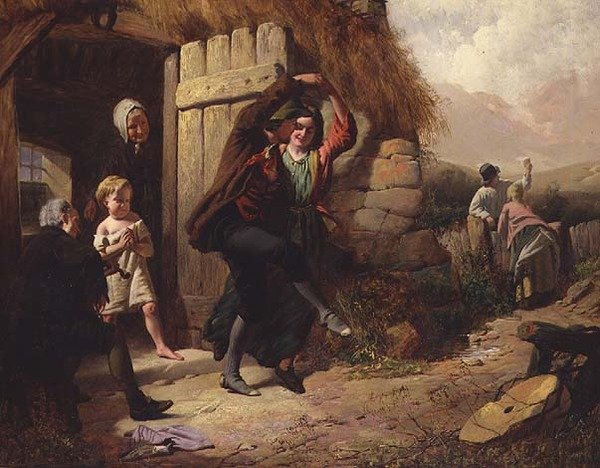 Country Dancers by William Henry Midwood