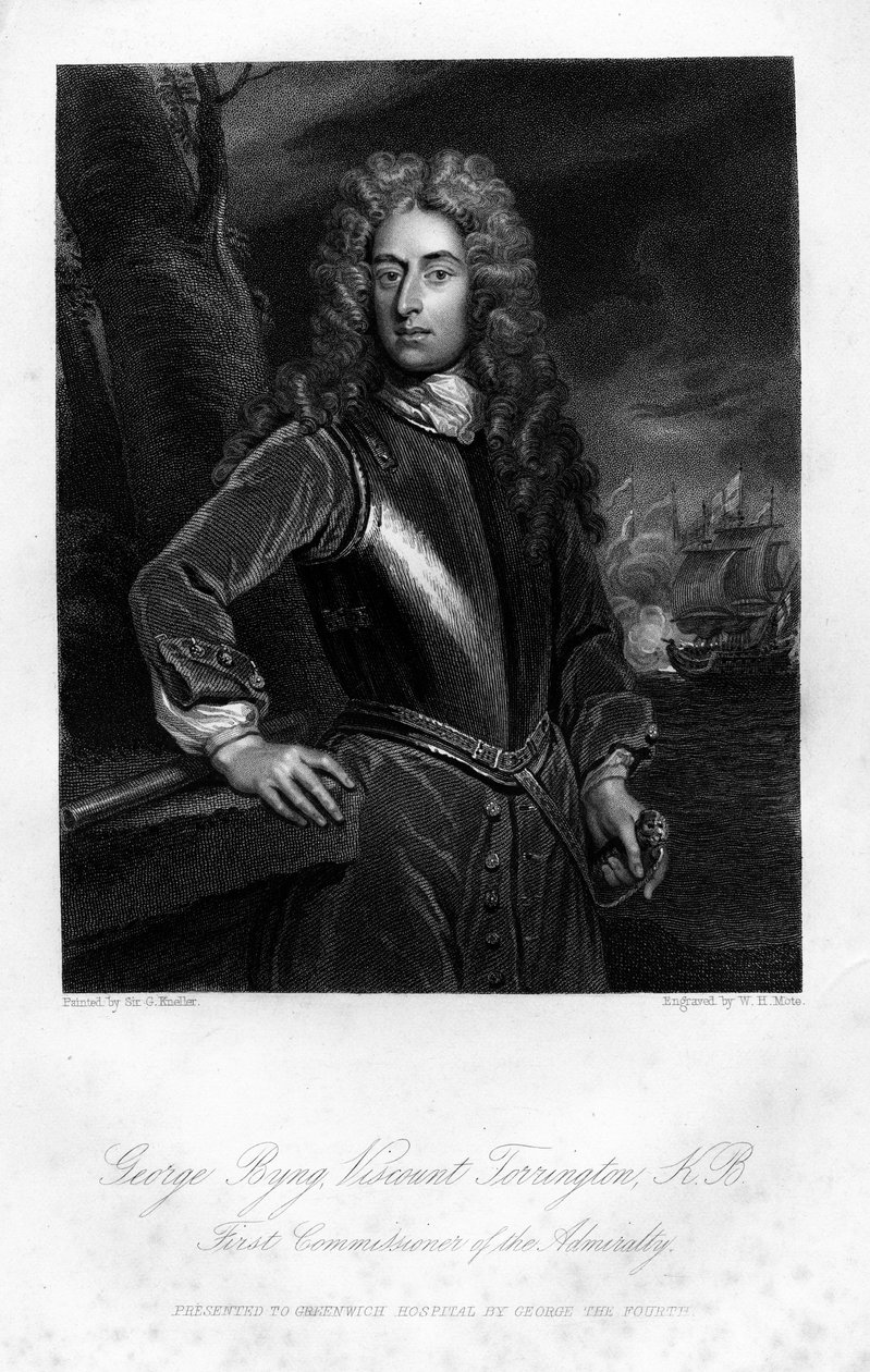 George Byng, Viscount Torrington, 1837 by William Henry Mote