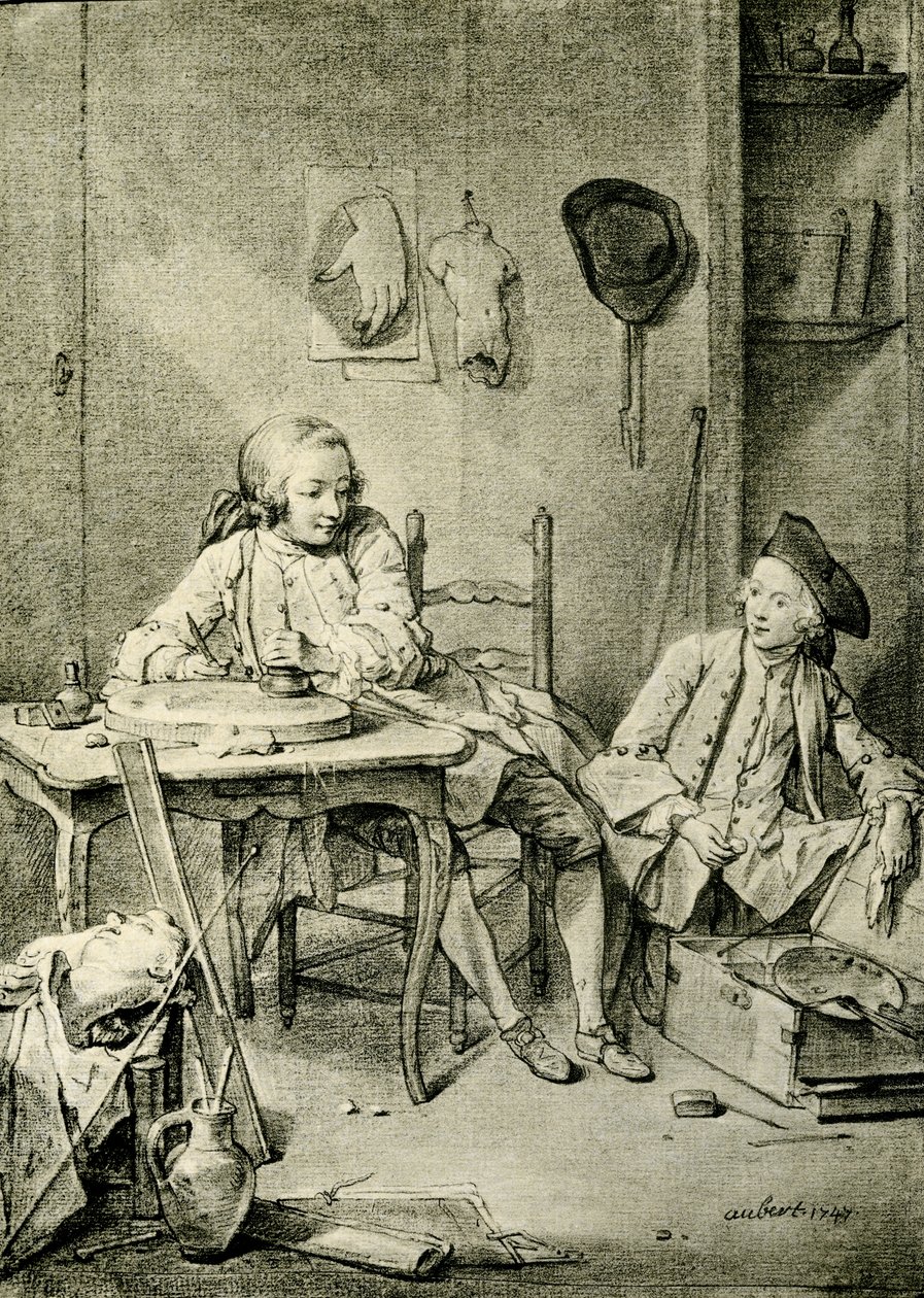 Two Painter Boys by William Henry Pike