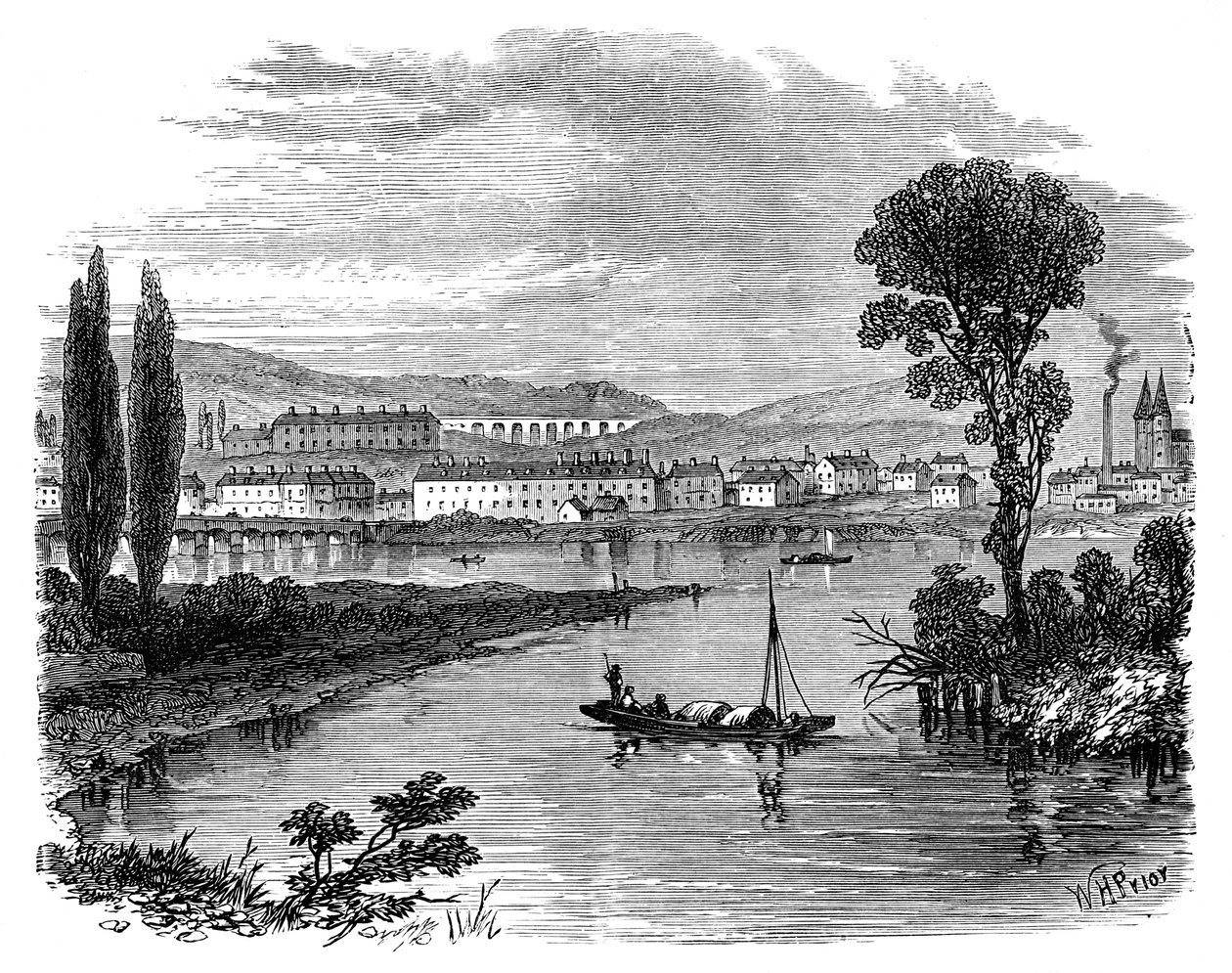 Sedan, 19th Century by William Henry Prior