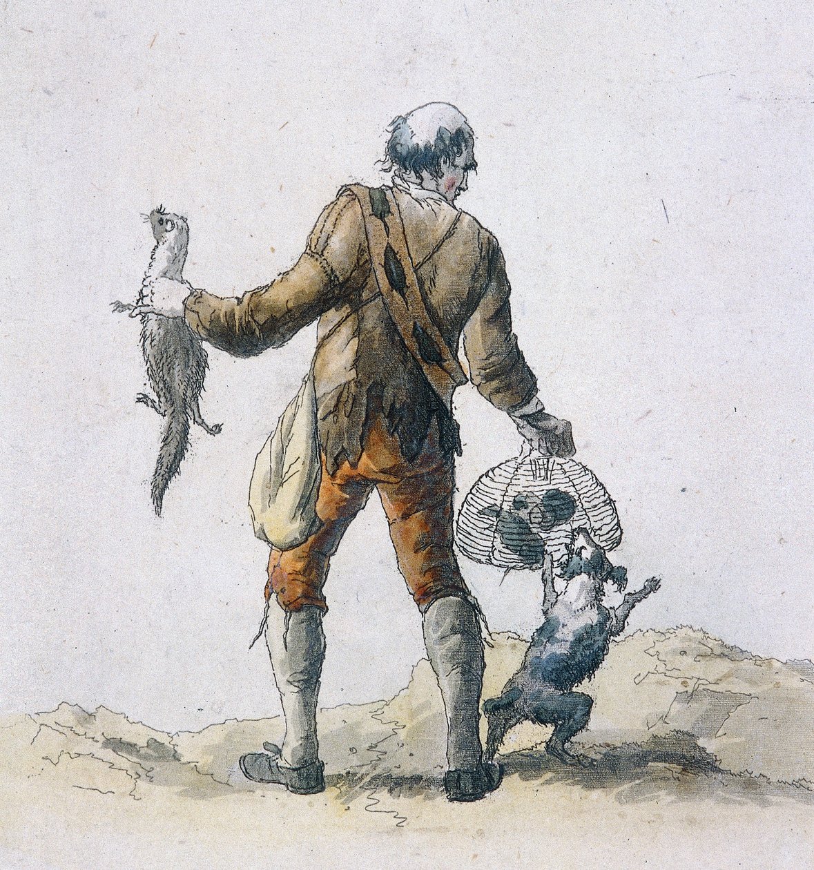 A Rat Catcher, Provincial Characters by William Henry Pyne